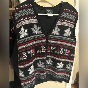 Vintage Southern Lady Sweater Vest
